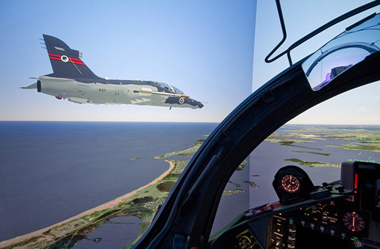 EDM's cockpits for CAE Hawk sims